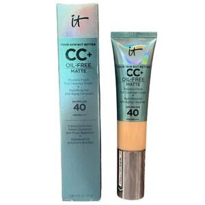 IT CC+ Cream Full-Coverage Foundation with SPF 40. Medium